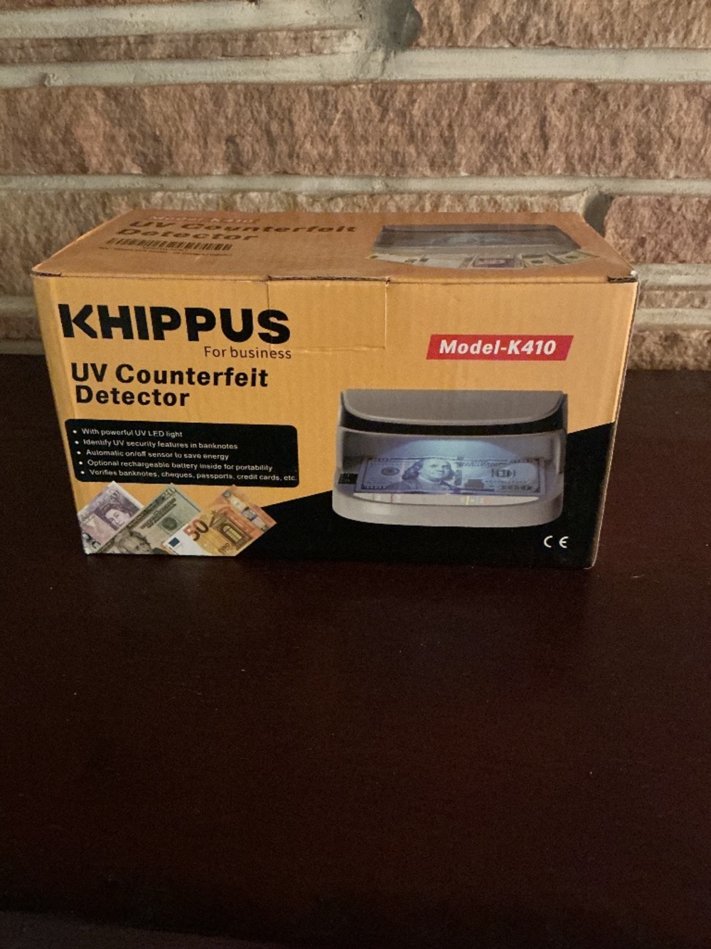 Khippus counterfeit detection device
